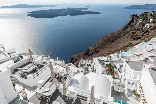 Hôtel On The Rocks Santorini à Imerovígli Extérieur photo